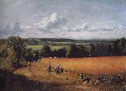 John Constable The wheatfield